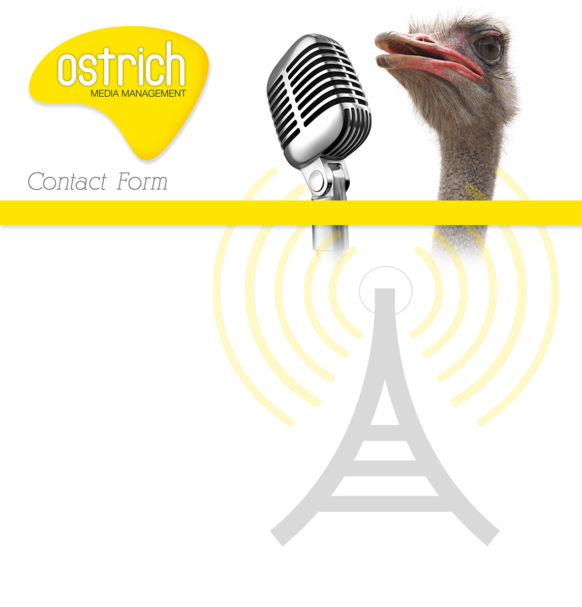 Ostrich Media Management Contact Form